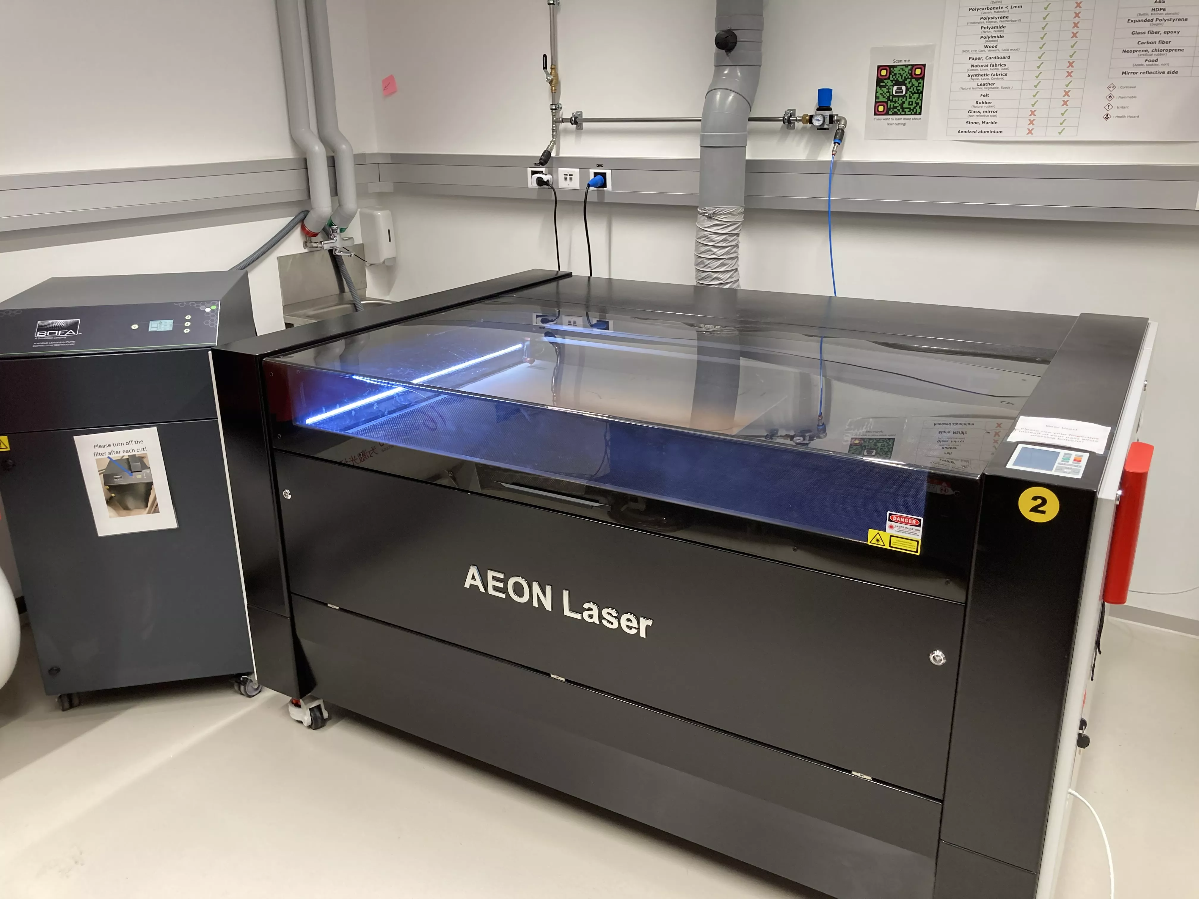 AEON NOVA16 CO2 laser cutter